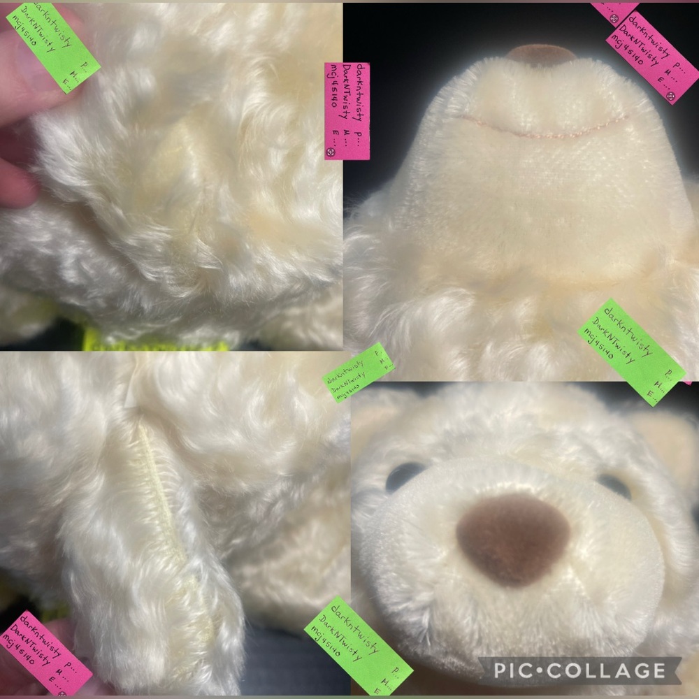 Rare Nwot Gund Snuffles sample prototype 1/1 OOAK FREE MINI SNUFFLES GWP - Picture 10 of 14